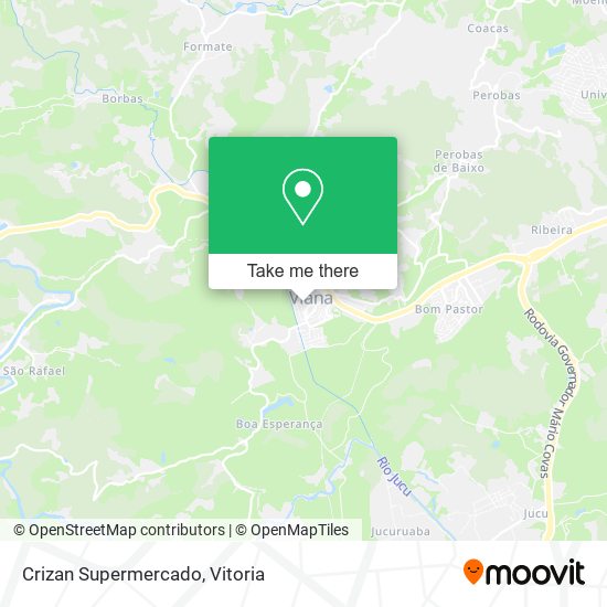 Crizan Supermercado map