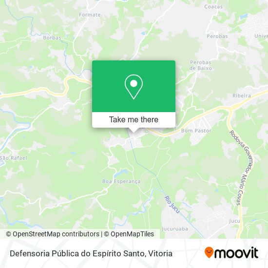 Defensoria Pública do Espírito Santo map