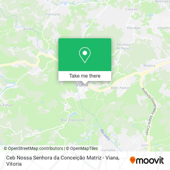 Ceb Nossa Senhora da Conceição Matriz - Viana map