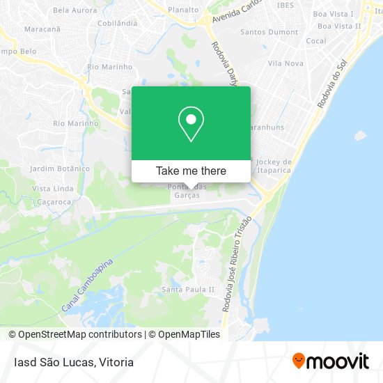 Iasd São Lucas map