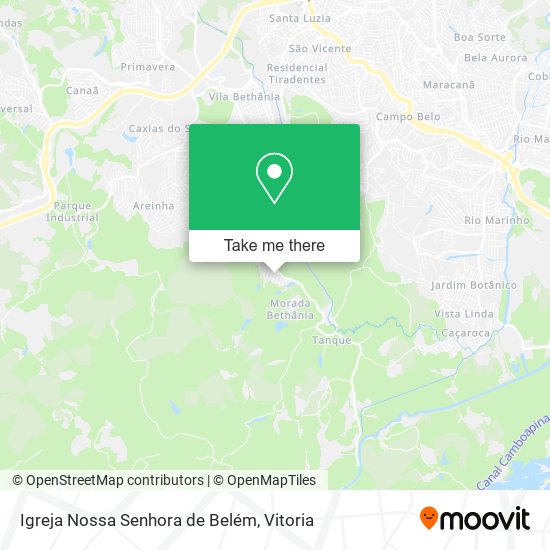 Igreja Nossa Senhora de Belém map