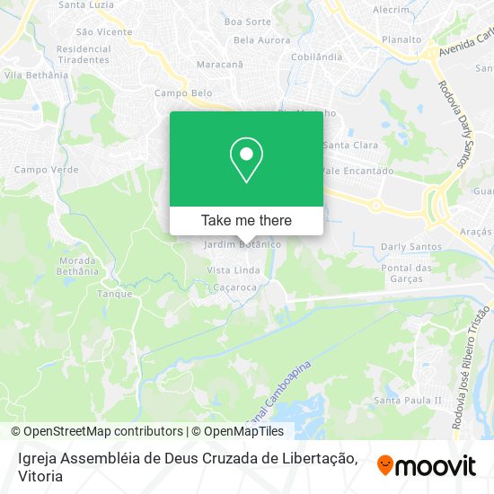 Igreja Assembléia de Deus Cruzada de Libertação map