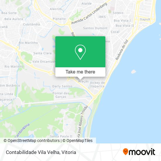 Contabilidade Vila Velha map