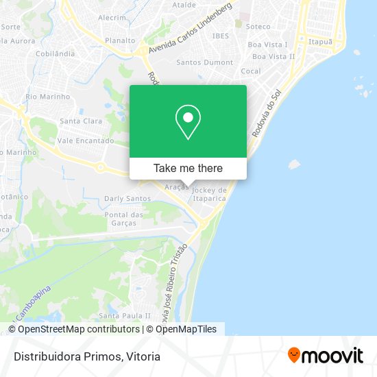 Distribuidora Primos map