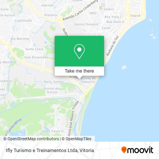 Ifly Turismo e Treinamentos Ltda map