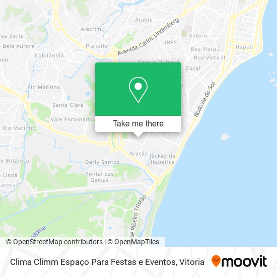 Clima Climm Espaço Para Festas e Eventos map