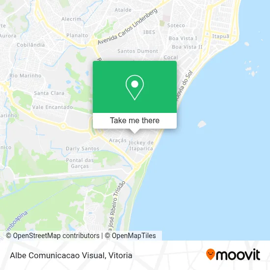 Albe Comunicacao Visual map