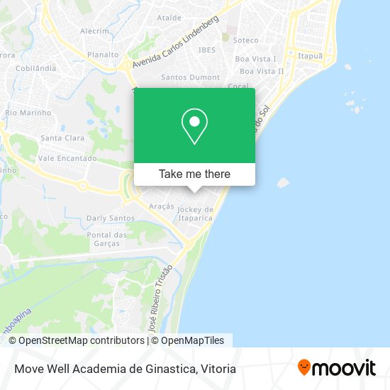 Move Well Academia de Ginastica map