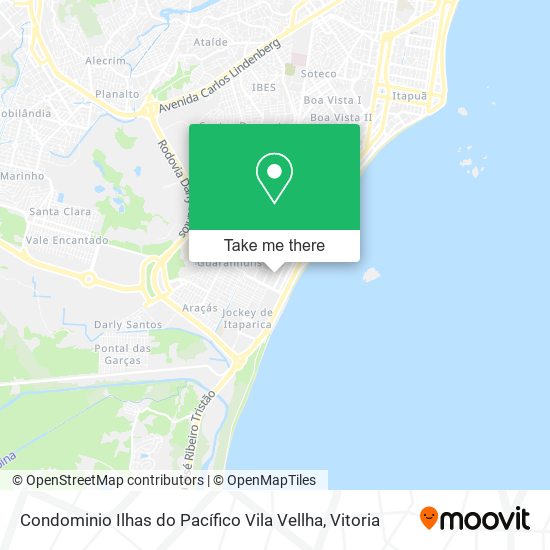 Mapa Condominio Ilhas do Pacífico Vila Vellha