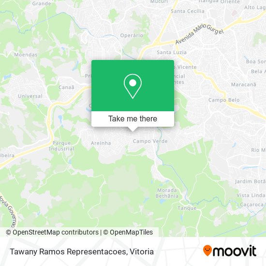 Tawany Ramos Representacoes map