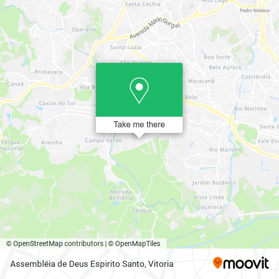 Assembléia de Deus Espirito Santo map