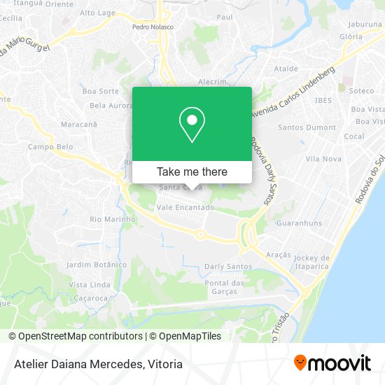 Atelier Daiana Mercedes map