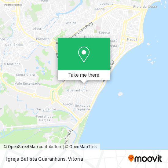Igreja Batista Guaranhuns map