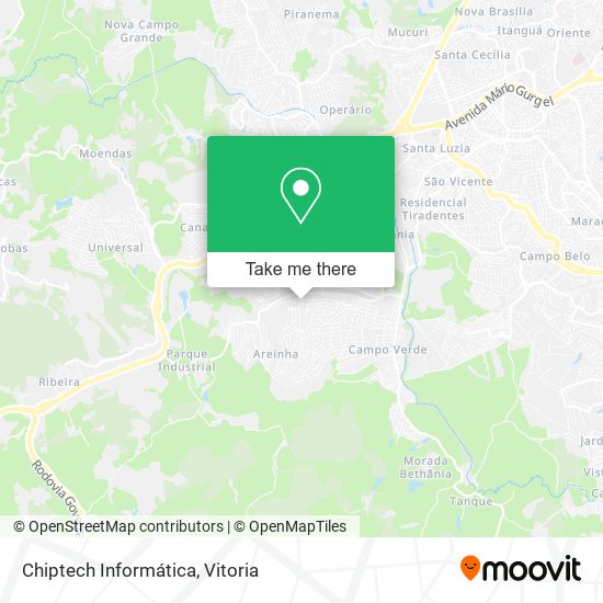 Chiptech Informática map