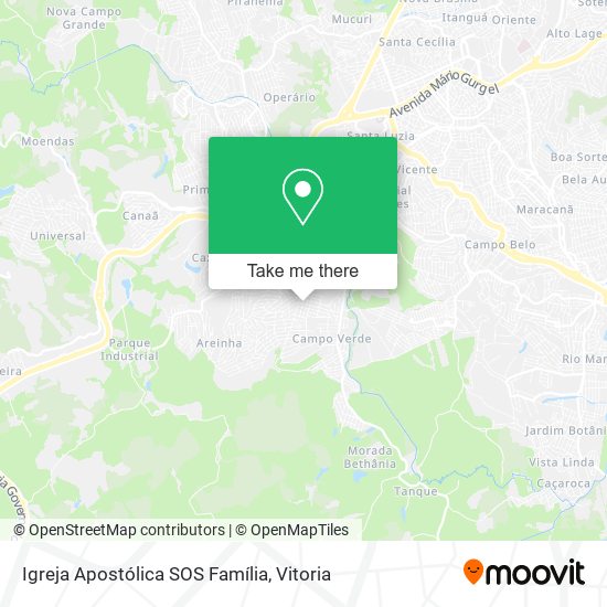 Igreja Apostólica SOS Família map