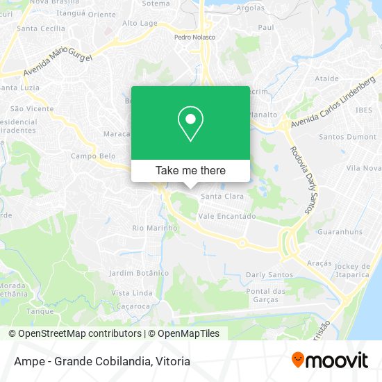 Ampe - Grande Cobilandia map