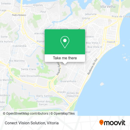 Conect Vision Solution map