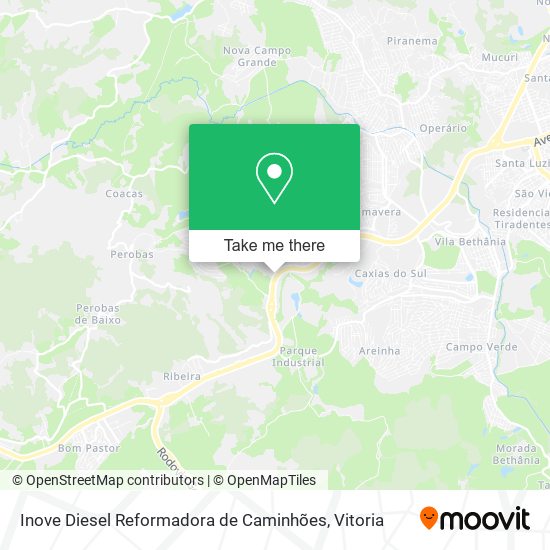 Inove Diesel Reformadora de Caminhões map