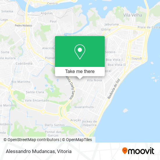 Alessandro Mudancas map