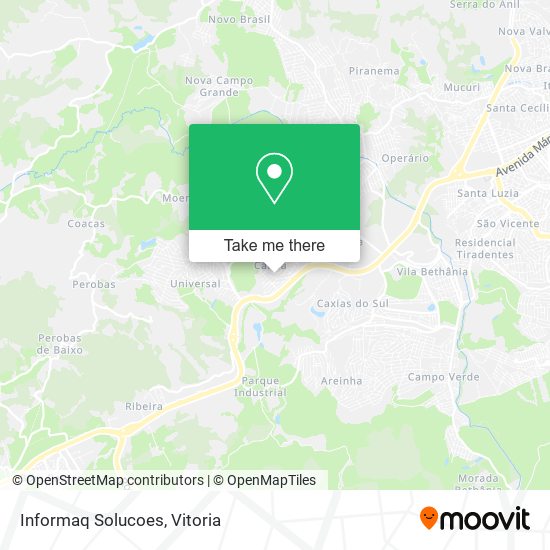 Informaq Solucoes map