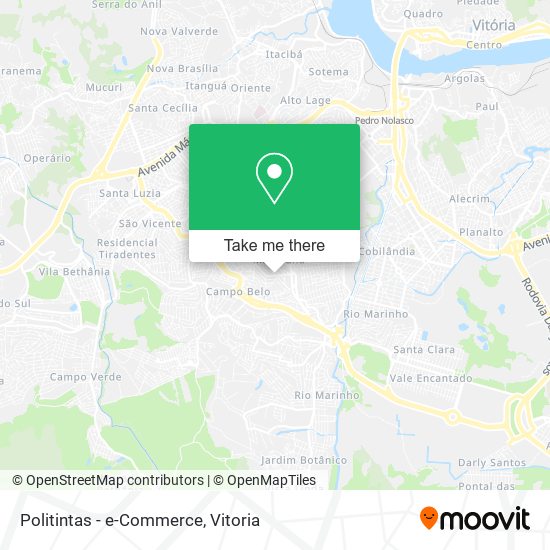 Politintas - e-Commerce map