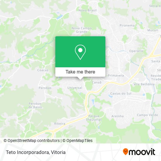 Teto Incorporadora map