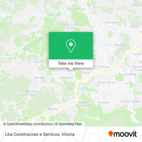 Lba Construcoes e Servicos map