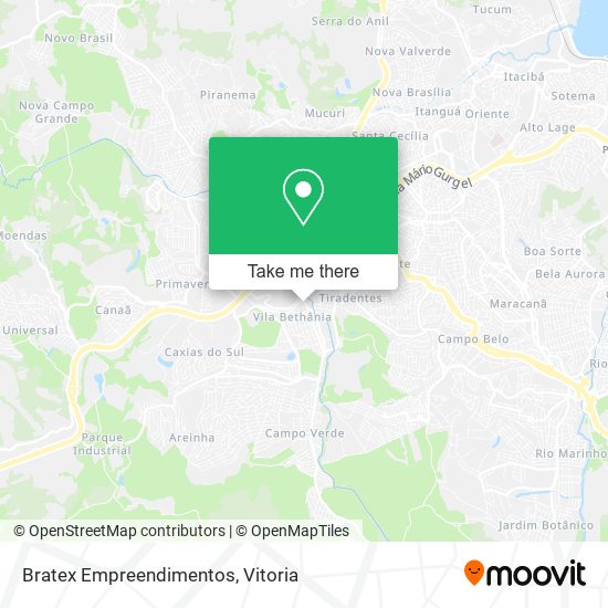 Bratex Empreendimentos map