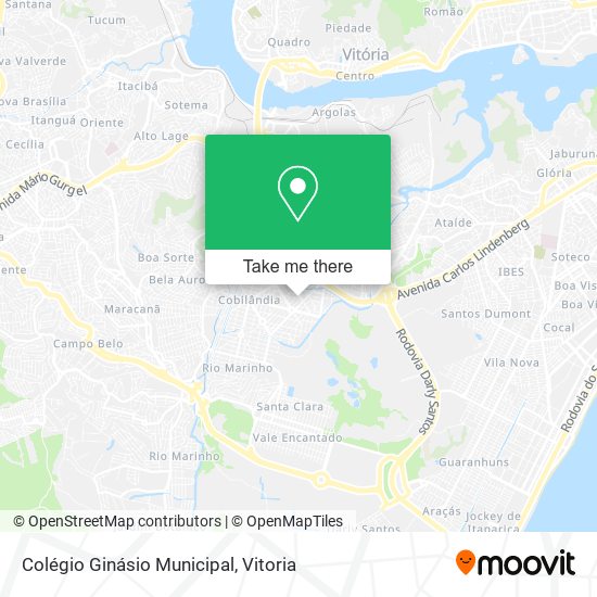 Colégio Ginásio Municipal map