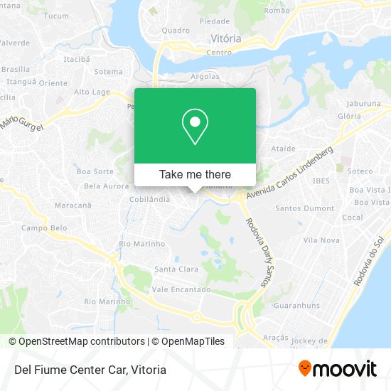 Del Fiume Center Car map