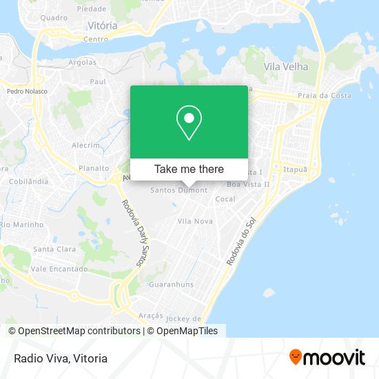 Radio Viva map