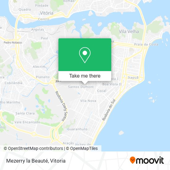 Mezerry la Beauté map