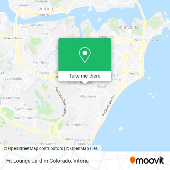 Fit Lounge Jardim Colorado map