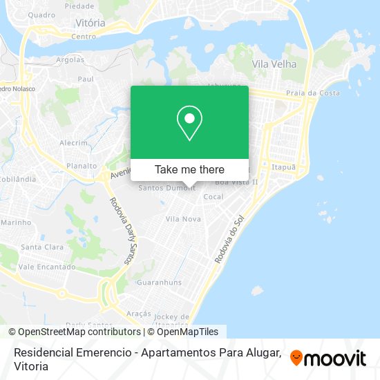 Residencial Emerencio - Apartamentos Para Alugar map