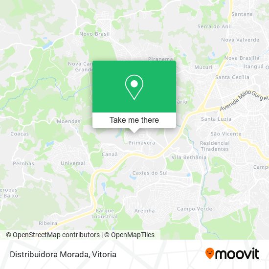 Distribuidora Morada map