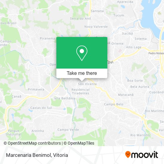 Marcenaria Benimol map