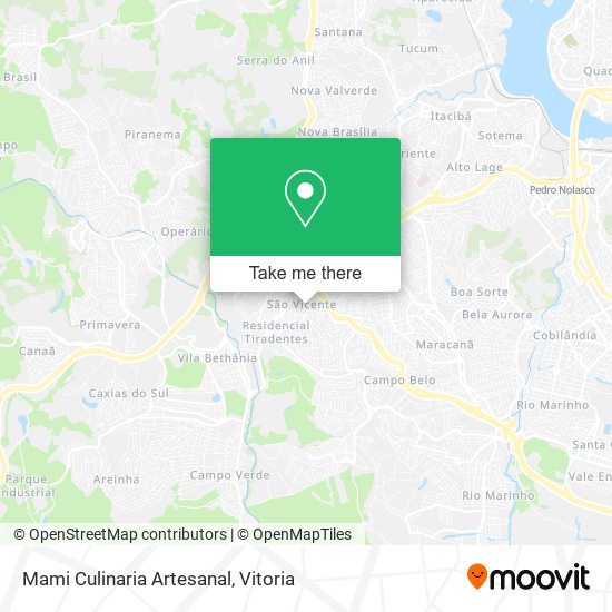Mami Culinaria Artesanal map