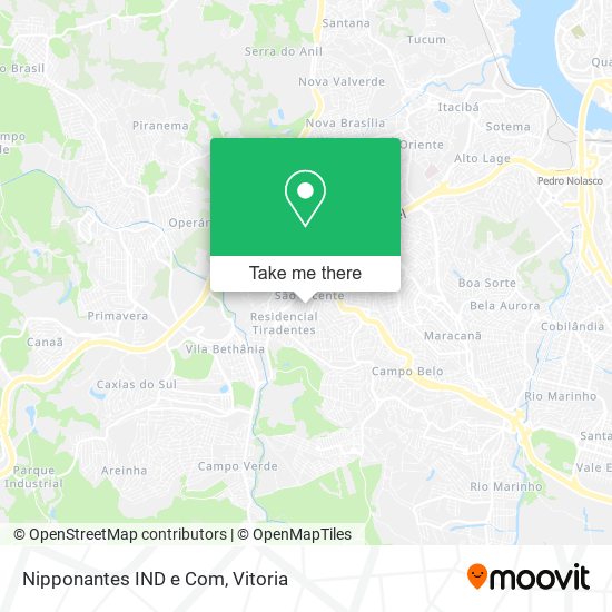 Nipponantes IND e Com map