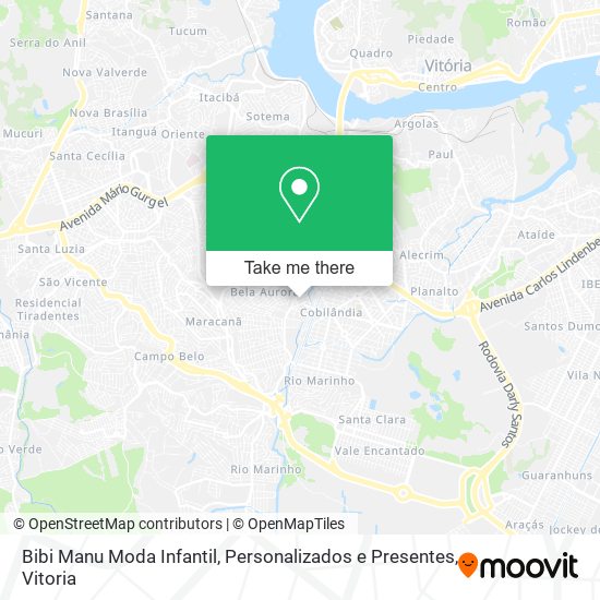 Bibi Manu Moda Infantil, Personalizados e Presentes map
