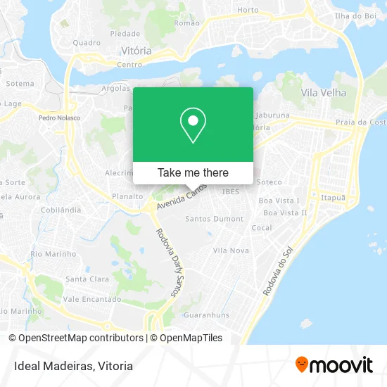 Ideal Madeiras map