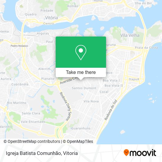 Igreja Batista Comunhão map