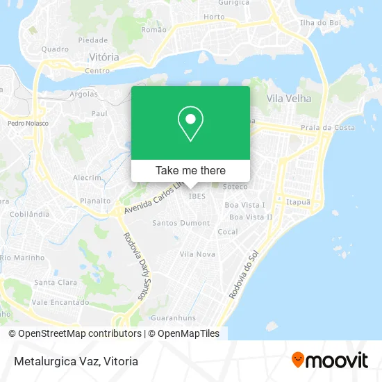 Metalurgica Vaz map