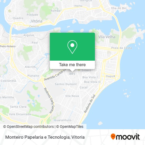 Monteiro Papelaria e Tecnologia map