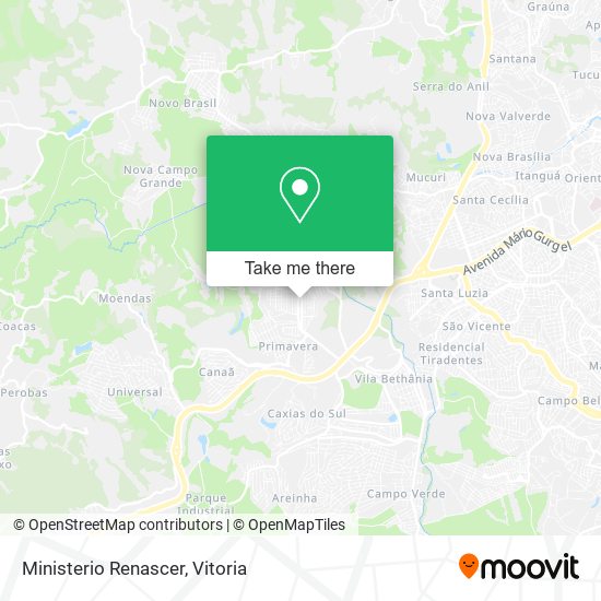 Ministerio Renascer map