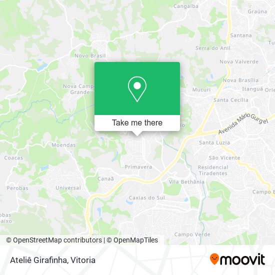 Ateliê Girafinha map