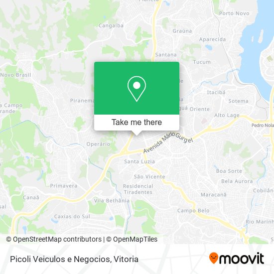 Picoli Veiculos e Negocios map
