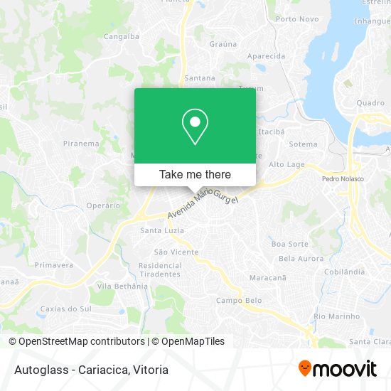 Autoglass - Cariacica map