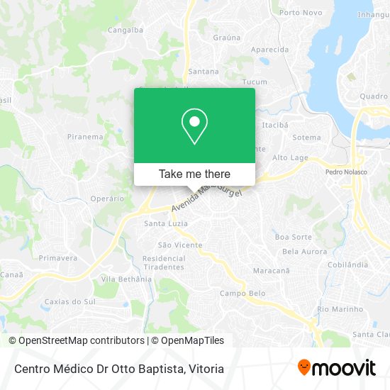 Centro Médico Dr Otto Baptista map