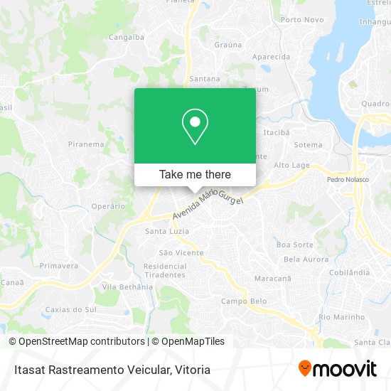 Itasat Rastreamento Veicular map