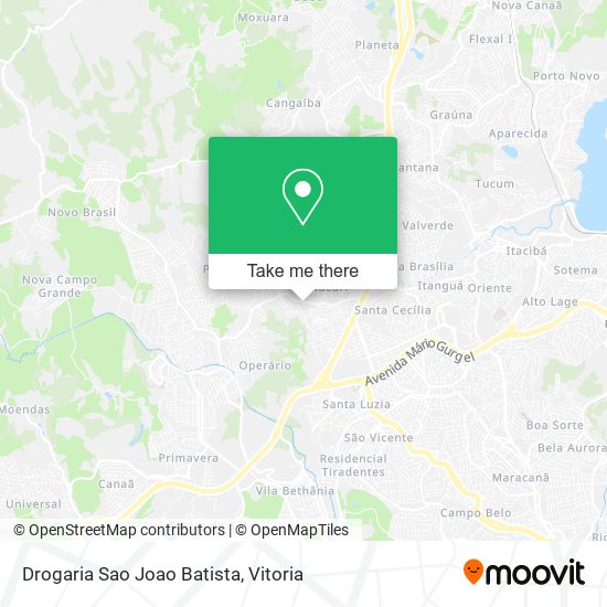 Drogaria Sao Joao Batista map